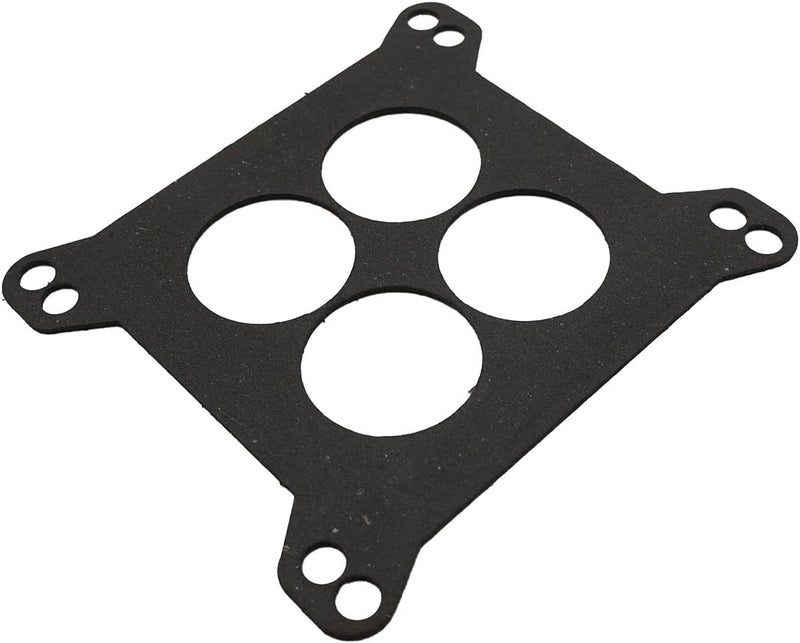 LPFIDI 1" Tall Ported Phenolic Carburetor Spacer 4 Hole Compatible for SB 4150/4160 4bbl. SBC BBC Carb - Image 5